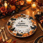 Halloween Decorative Charger Plate – Halloween Wreath - MintiHome
