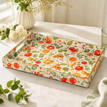 Garden Harvest Serving Tray - Farmhouse Herb Decor - MintiHome