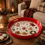 Christmas Cozy Winter Serving Tray - Mittens Cocoa - MintiHome