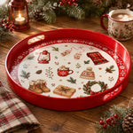 Christmas Cozy Winter Serving Tray - Mittens Cocoa - MintiHome
