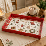 Christmas Cozy Winter Serving Tray - Mittens Cocoa - MintiHome