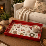 Christmas Cozy Winter Serving Tray - Mittens Cocoa - MintiHome