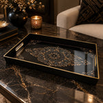 Ramadan & Eid al-Fitr Plastic Serving Tray – Antique Lace Mandala - MintiHome