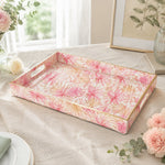 Golden Rose Serving Tray - Frond Wedding Table Decor - MintiHome