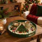 Christmas Retro Santa Serving Tray - Tree Nutcracker - MintiHome