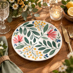 Daily Decorative Charger Plate – Watercolour Botanical - MintiHome