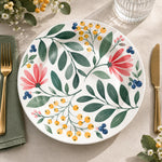 Daily Decorative Charger Plate – Watercolour Botanical - MintiHome