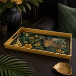 Jungle Leopard Orchid Plastic Serving Tray – Tropical Folk - MintiHome
