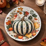 Halloween Decorative Charger Plate – Heirloom Pumpkin - MintiHome