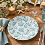Daily Decorative Charger Plate – Pink Shell Starfish decorative charger plate on a styled table.