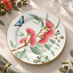 Daily Decorative Charger Plate – Blossom Butterfly Arch decorative charger plate on a styled table.