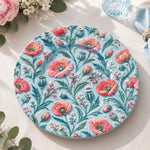 Daily Decorative Charger Plate – Blue Poppy Meadow - MintiHome