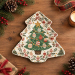 Christmas Decorative Charger Plate – Grand Tree Bauble Ring - MintiHome