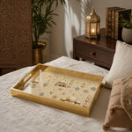 National Days Lantern Glass Tray – Mosque Skyline Art - MintiHome