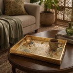 National Days Mandala Glass Tray – Stars and Crescent - MintiHome