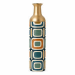 Terra Frames Metal Flower Vase – Navy Terra Rectangle - MintiHome