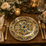 Ramadan Gold Damask Decorative Charger Plate – Floral - MintiHome