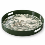 Christmas Decorative Serving Tray – Woodland Fox Engraving - MintiHome