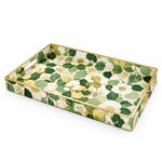 Cream Yellow Bloom Floral Plastic Serving Tray – Full Print - MintiHome