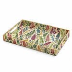 Daily Decorative Plastic Serving Tray – Herbarium Fern Clover - MintiHome
