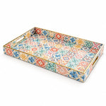 Daily Decorative Plastic Serving Tray – Moroccan Star Tile - MintiHome