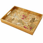 Eastern Mosque Glass Serving Tray – Pigeon Pomegranate - MintiHome