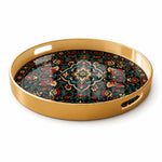 Eid al-Adha Damask Plastic Serving Tray – Islamic Floral - MintiHome