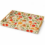 Garden Harvest Serving Tray - Farmhouse Herb Decor - MintiHome