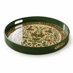 Green Morris Pomegranate Plastic Serving Tray – Bird Border - MintiHome