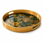 Jungle Leopard Orchid Plastic Serving Tray – Tropical Folk - MintiHome