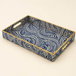 Pink Python Print Plastic Serving Tray – Full Print Border - MintiHome