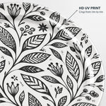 Daily Decorative Charger Plate – Black Line Botanical - MintiHome