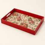 Autumn Floral Plastic Serving Tray – Pumpkin Botanical - MintiHome