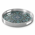 Ramadan & Eid al-Fitr Plastic Serving Tray – Allover Arabesque Vine - MintiHome