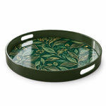 Ramadan & Eid al-Fitr Plastic Serving Tray – Gilded Leaf Trail - MintiHome