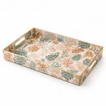 Terracotta Monstera Serving Tray - Boho Wedding Decor - MintiHome
