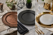 Vintage, Modern or Luxury: 3 Table Styling Guides Using Charger Plates - MintiHome