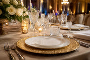 How Charger Plates Instantly Elevate Any Banquet Table - MintiHome