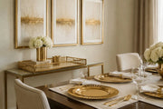 How to Mix Charger Plates, Trays & Wall Décor for a Cohesive Look - MintiHome