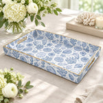 Ocean Decorative Plastic Serving Tray – Coral Reef Sketch full-print plastic serving tray shown in a product view.