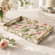 Tropical Floral Serving Tray - Blush Wedding Decor - MintiHome