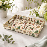 Christmas Vintage Icons Serving Tray - Nutcracker Sleigh - MintiHome