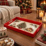 Christmas Decorative Serving Tray – Sleigh Tree Treasure - MintiHome
