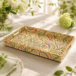 Daily Decorative Plastic Serving Tray – Autumn Fern Frond - MintiHome