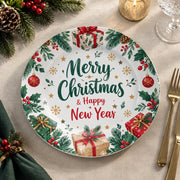 Christmas Decorative Charger Plate – Christmas Gifts and Pines - MintiHome