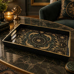 Ramadan & Eid al-Fitr Plastic Serving Tray – Nautical Compass Rose - MintiHome
