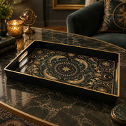 Ramadan & Eid al-Fitr Plastic Serving Tray – Nautical Compass Rose - MintiHome