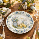 Daily Decorative Charger Plate – Farm Welcome Lemons decorative charger plate on a styled table.