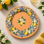 Daily Decorative Charger Plate – Terracotta Wreath decorative charger plate on a styled table.