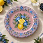 Daily Decorative Charger Plate – Dusty Rose Element Mix decorative charger plate on a styled table.